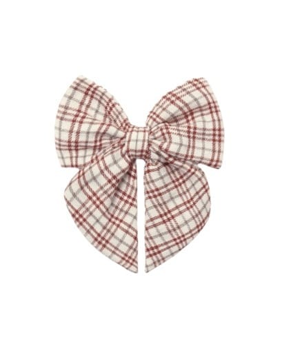 RYLEE + CRU LLC Bow Christmas Plaid