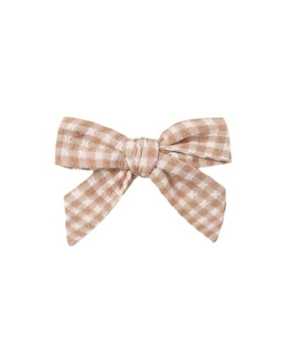 RYLEE + CRU LLC Bow Fawn Gingham