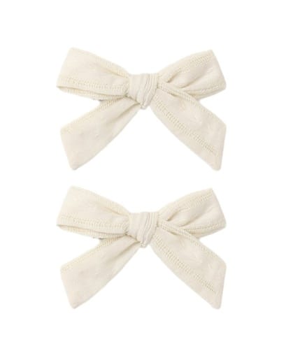 RYLEE + CRU LLC Bows, Set Of 2 Natural