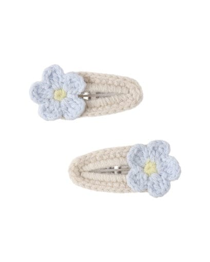 RYLEE + CRU LLC Rylee + Cru Llc Girls Accessories-headwear Crochet Clip Set Natural