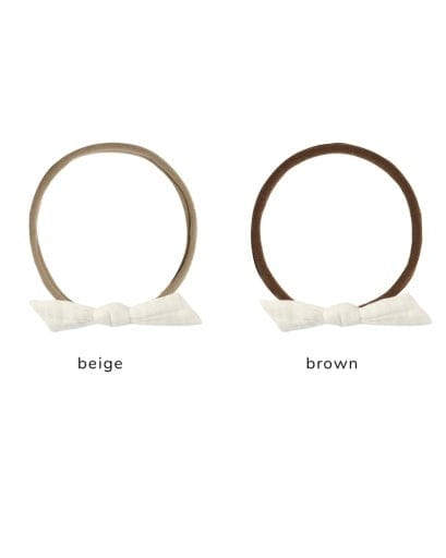 RYLEE + CRU LLC Rylee + Cru Llc Girls Accessories-headwear Little Knot Headband Ivory