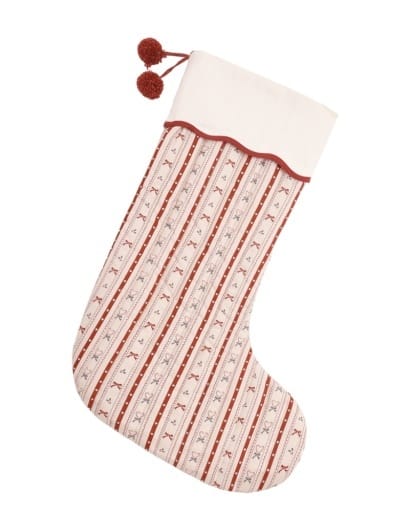 RYLEE + CRU LLC Rylee + Cru Llc Girls Accessories-other Accessories Noel Stocking Candy Cane Lane