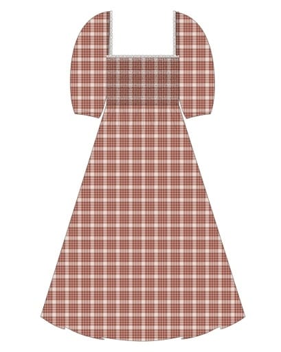 RYLEE + CRU LLC Rylee + Cru Llc Women Adult-womens Women's Della Dress Vintage Plaid
