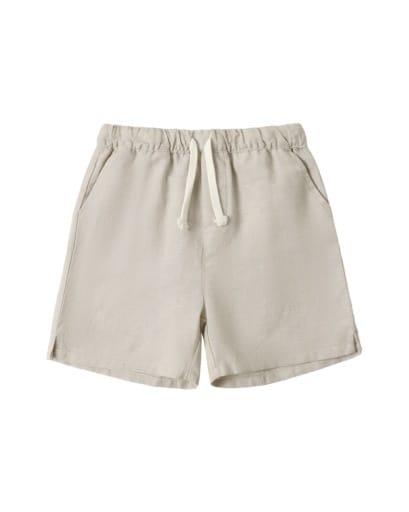 RYLEE + CRU LLC Rylee + Cru Llc Boys Boys-shorts Perry Short Heathered Cocoa