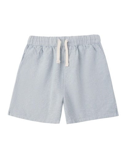 RYLEE + CRU LLC Rylee + Cru Llc Boys Boys-shorts Perry Short Heathered Light Blue