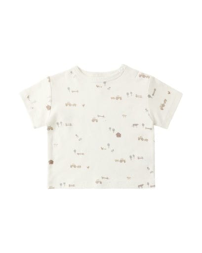 RYLEE + CRU LLC Rylee + Cru Llc Boys Boys-tops Boxy Tee Farm