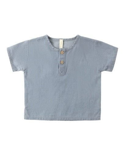 RYLEE + CRU LLC Rylee + Cru Llc Boys Boys-tops Henry Top Chambray