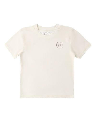 RYLEE + CRU LLC Rylee + Cru Llc Boys Boys-tops Short Sleeve Rashguard Natural
