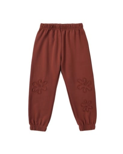 RYLEE + CRU LLC Baggy Sweatpant Brick