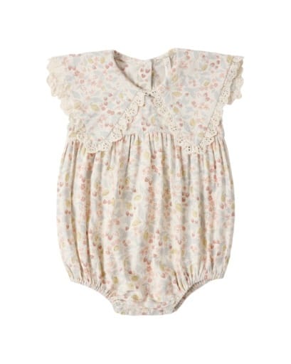 RYLEE + CRU LLC Rylee + Cru Llc Girls Girls-bubbles Porter Romper Summer Garden
