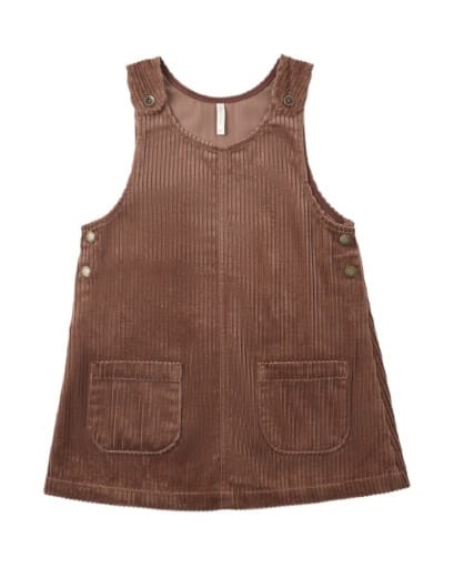 RYLEE + CRU LLC Odette Overall Dress Mulberry