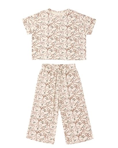 RYLEE + CRU LLC Rylee + Cru Llc Girls Girls-dresses/rompers/sets Ruthie Set Ribbons