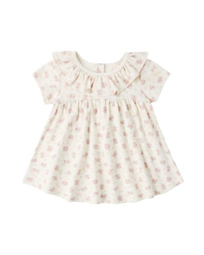 RYLEE + CRU LLC Rylee + Cru Llc Girls Girls-dresses Ruffle Collar Jersey Dress Flower Field