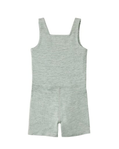 RYLEE + CRU LLC Malibu Bodysuit Heathered Sea Green