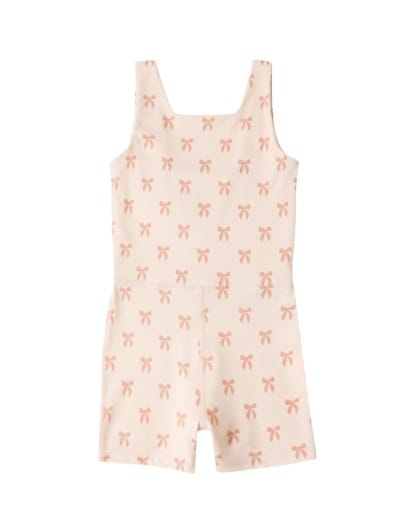 RYLEE + CRU LLC Rylee + Cru Llc Girls Girls-sets Malibu Bodysuit Bows