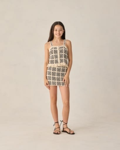 RYLEE + CRU LLC Rylee + Cru Llc Girls Girls-sets Teen Crochet Set Abstract
