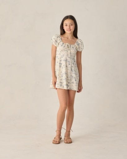 RYLEE + CRU LLC Rylee + Cru Llc Girls Girls-sets Teen Ivy Dress Ocean Toile