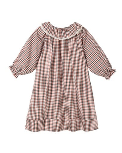RYLEE + CRU LLC Rylee + Cru Llc Girls Girls-sleepwear Girl's Nightgown Holiday Gingham