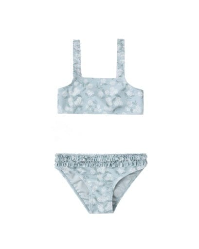 RYLEE + CRU LLC Rouched Bikini Hydrangea