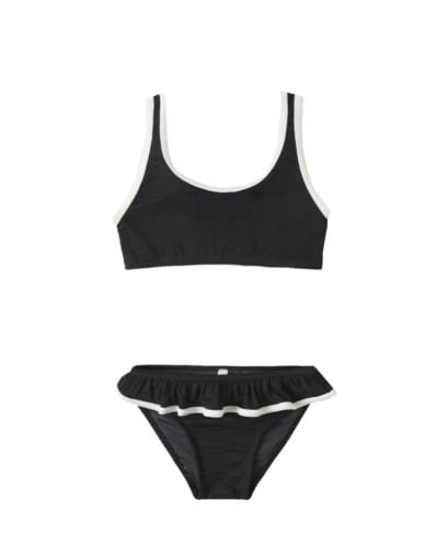 RYLEE + CRU LLC Rylee + Cru Llc Girls Girls-swim Daisy Bikini Black