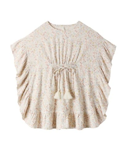 RYLEE + CRU LLC Rylee + Cru Llc Girls Girls-swim Kaftan Cover Up Summer Garden