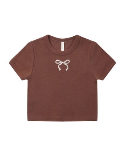 RYLEE + CRU LLC Rylee + Cru Llc Girls Girls-tops Baby Tee Bow