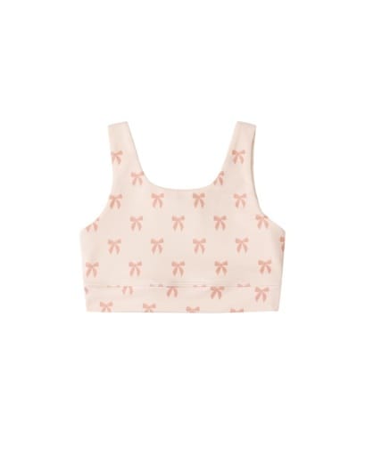 RYLEE + CRU LLC Rylee + Cru Llc Girls Girls-tops Swift Sports Bra Bows