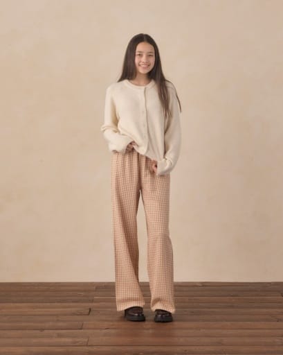 RYLEE + CRU LLC Rylee + Cru Llc Girls Girls-tops Teen Fuzzy Cardigan Natural