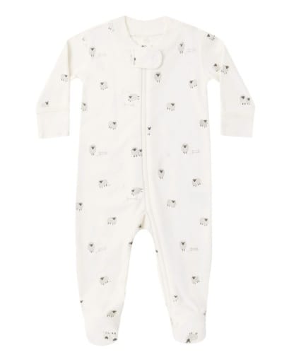 RYLEE + CRU LLC Sleeper Footie Sheep
