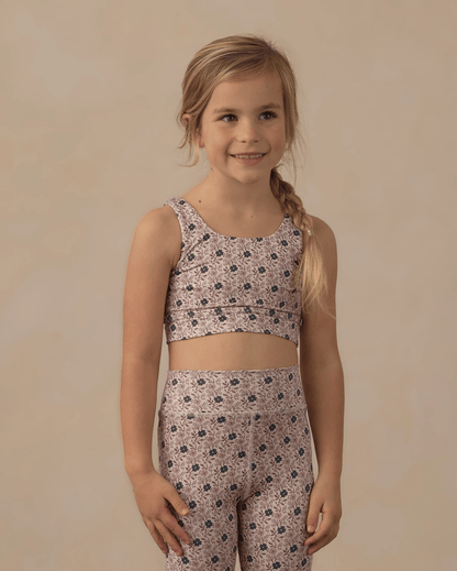 RYLEE + CRU LLC Swift Sports Bra Blue Primrose