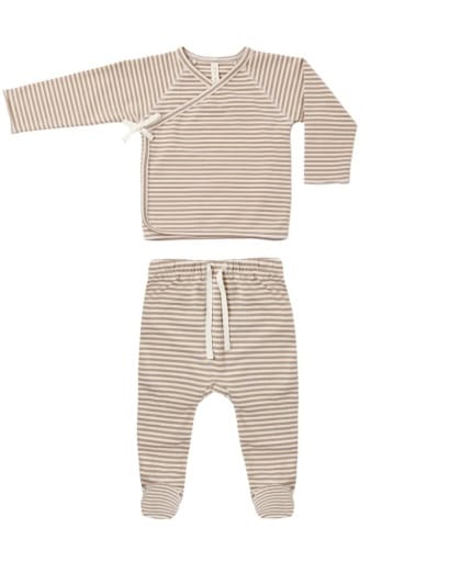 RYLEE + CRU LLC Pant Set Almond Stripe