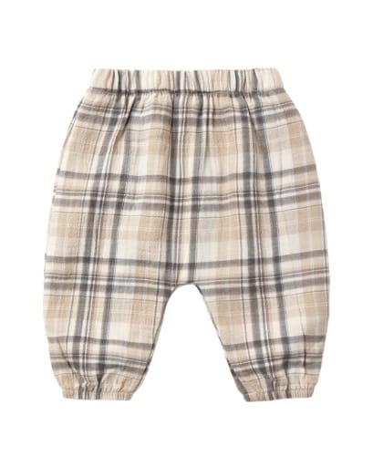 RYLEE + CRU LLC Rylee + Cru Llc Boys Infant Boys-bubbles/rompers/sets Woven Pant Fall Plaid