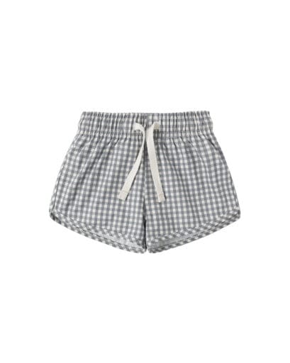 RYLEE + CRU LLC Rylee + Cru Llc Boys Infant Boys-swim Boys Swim Short Ocean Gingham