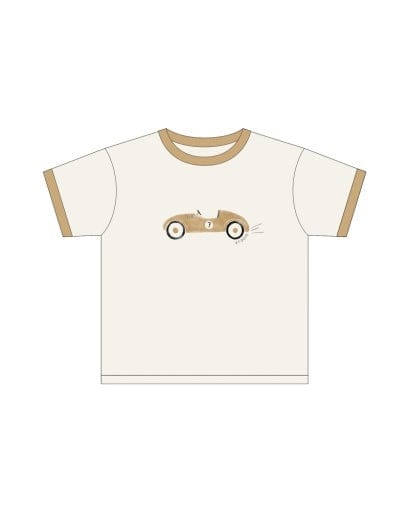 RYLEE + CRU LLC Rylee & Cru Ringer Tee Race Car