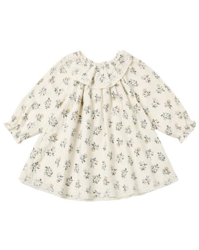 RYLEE + CRU LLC Rylee + Cru Llc Girls Infant Girls-bubbles/dress/rompers/sets Long Sleeve Isla Dress French Floral