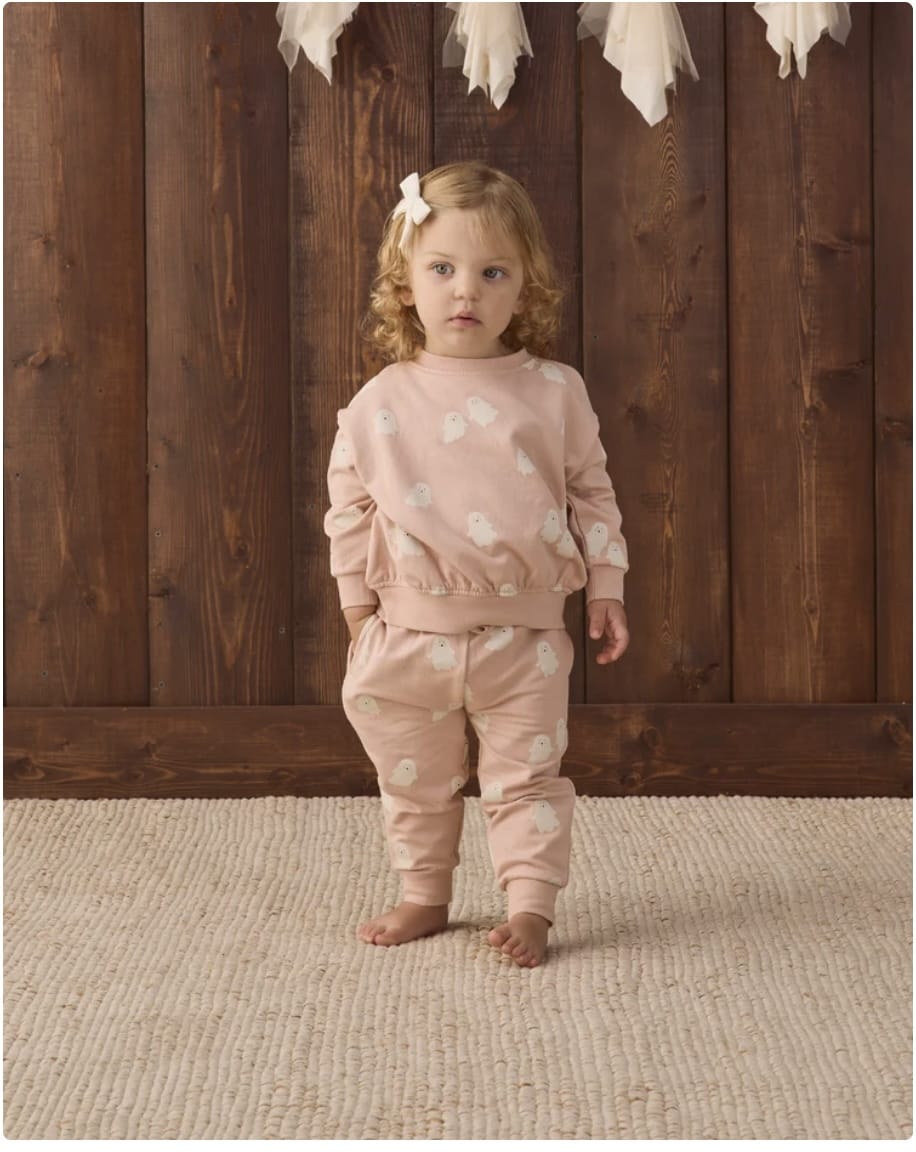 RYLEE + CRU LLC Sweatpant Sweet Ghost