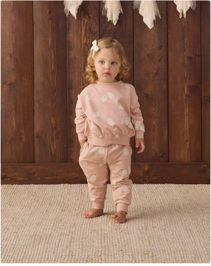 RYLEE + CRU LLC Sweatpant Sweet Ghost