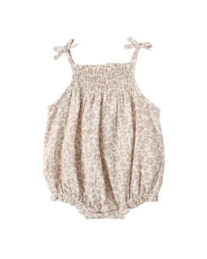 RYLEE + CRU LLC Rylee + Cru Llc Girls Infant Girls-bubbles Betty Romper Dahlia
