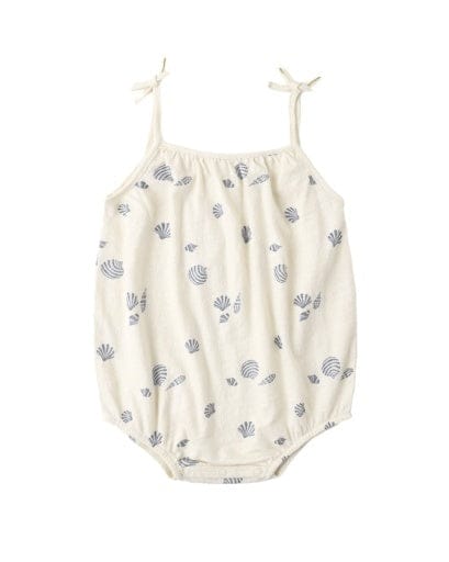 RYLEE + CRU LLC Rylee + Cru Llc Girls Infant Girls-bubbles Nala Romper Seashells