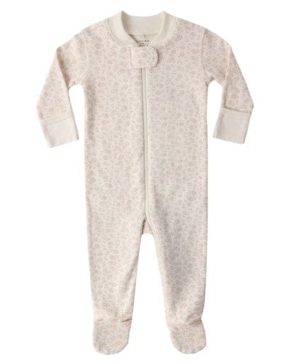 RYLEE + CRU LLC Rylee + Cru Llc Girls Infant Girls-footies/converters Zip Longsleeve Sleeper Footie Ditsy
