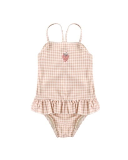 RYLEE + CRU LLC Rylee + Cru Llc Girls Infant Girls-swim Tori Skirted One-piece Petal Gingham