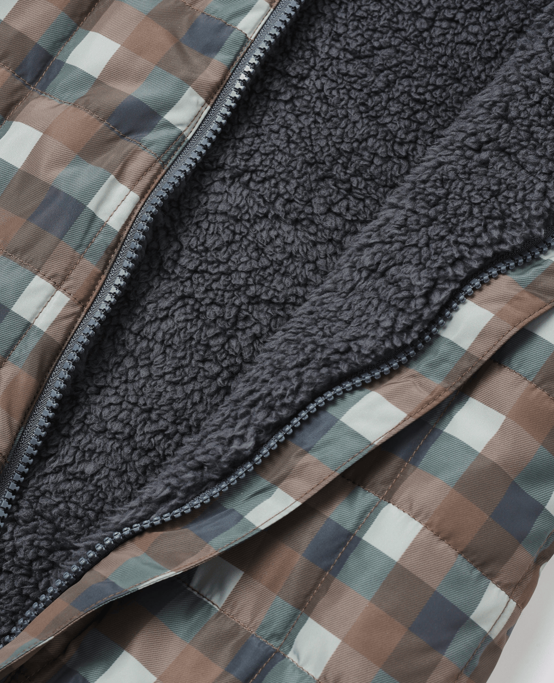 RYLEE + CRU LLC Cedar Puffer Suit Midnight Check
