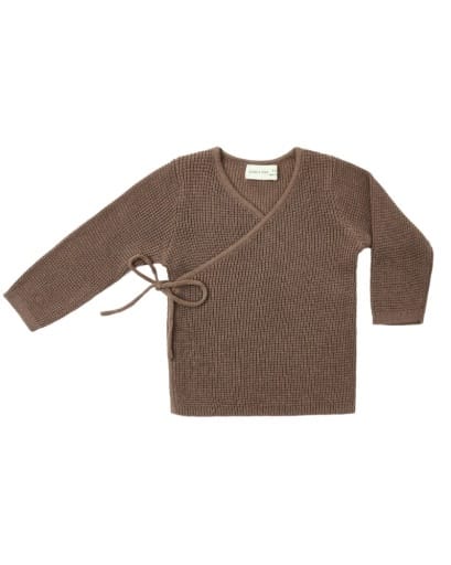 RYLEE + CRU LLC Rylee + Cru Llc Boys Knit Wrap Top Cocoa
