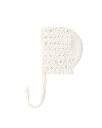 RYLEE + CRU LLC Rylee + Cru Llc Knit Bonnet Natural