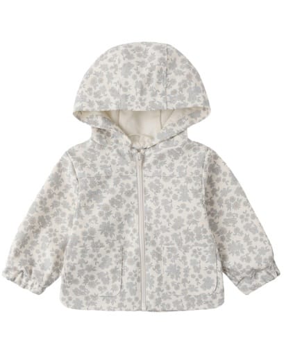 RYLEE + CRU LLC Rylee + Cru Llc Rain Coat Blue Floral