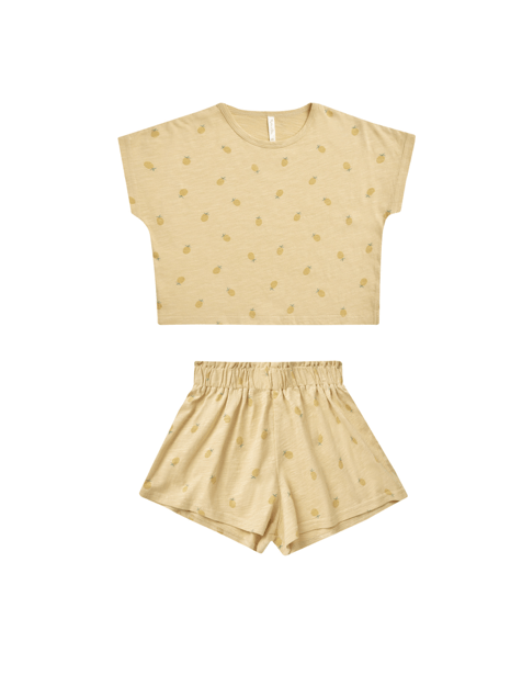 Rylee & Cru RAEGAN SET PINEAPPLE