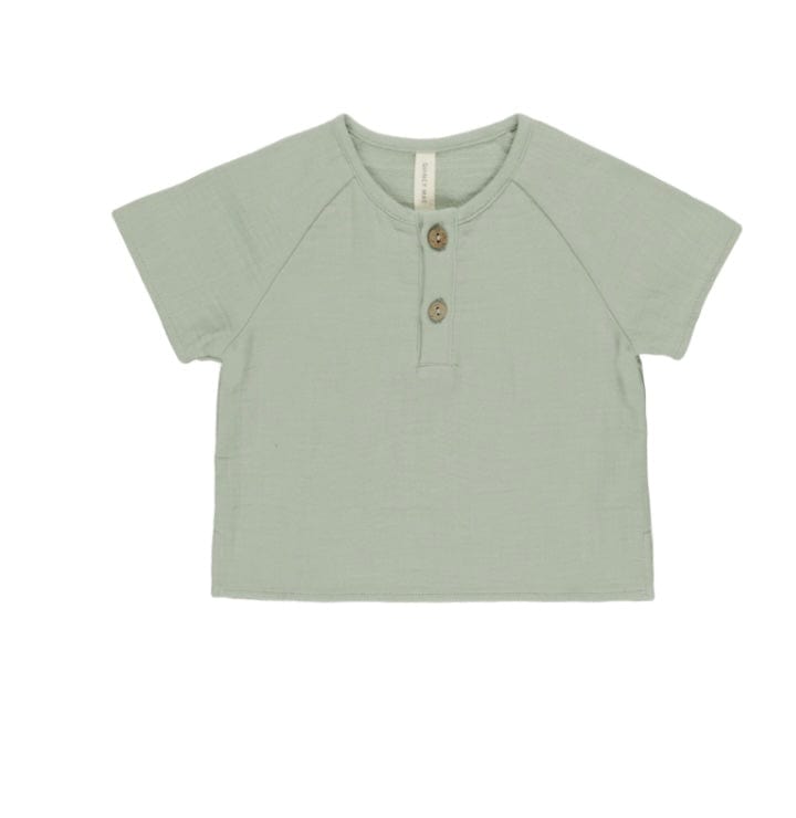 Rylee & Cru SHORT SLEEVE ZION SHIRT SAGE