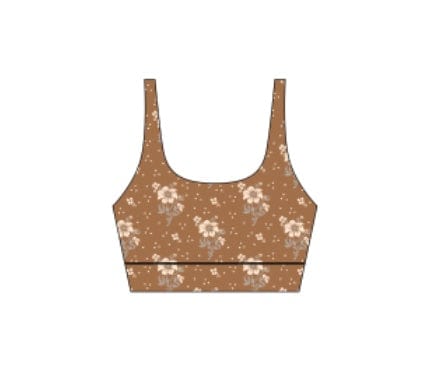 Rylee & Cru SWIFT SPORTS BRA  AUTUMN ROSE