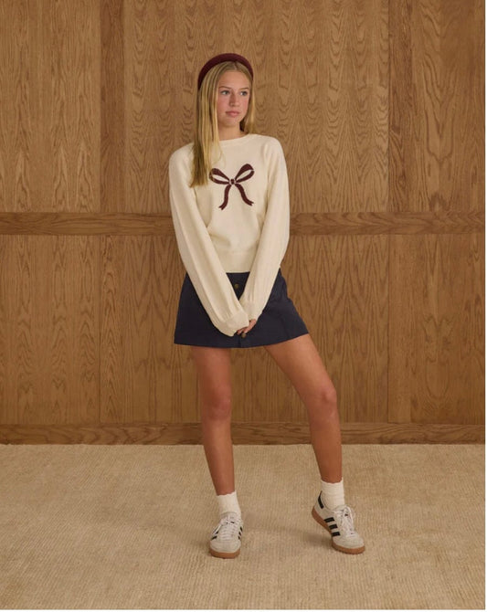 Rylee & Cru Rylee & Cru Aspen Sweater Bow