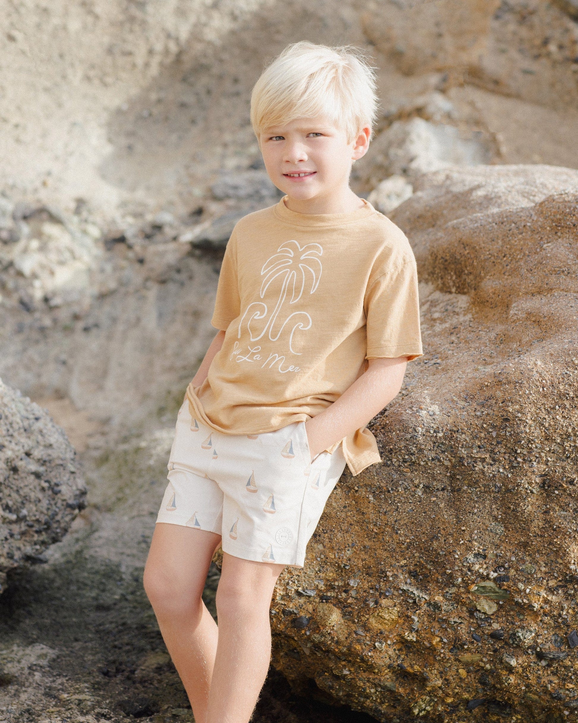 Rylee & Cru BOARDSHORT SAILBOATS
